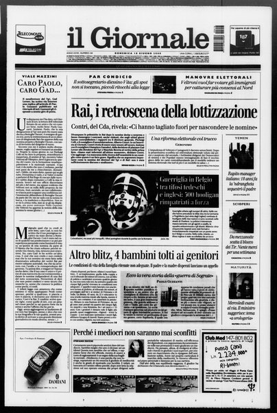 Il giornale : quotidiano del mattino